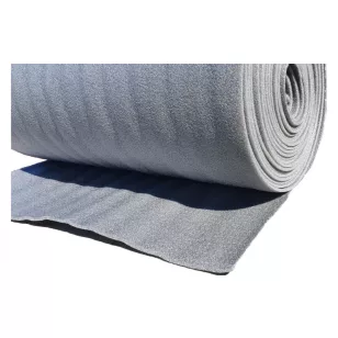   Habszivacs hangszigetelő szőnyeg szürke 10 mm 1x25 m 25 m2/tek