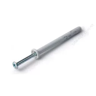 Beütő dűbel lapos peremmel K 6x80mm 50db