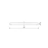   Norgips gipszkarton normál GKB 1200x2000mm 2,4m2 9,5mm 84db/rk