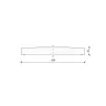   Norgips gipszkarton tűzgátló GKF 1200x2000mm 2,4m2 15mm 50db/rk