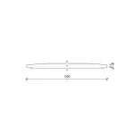 Norgips norflex hajlítható gipszkarton 1200x2600mm 3,12m2 6,5mm