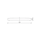 Norgips Acoustic hanggátló gipszkarton 1200x2600mm 3,12m2 12,5mm 64db/rk