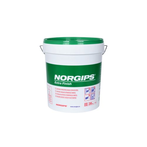 Norgips extra finish készre kevert glettelőgipsz 28kg/vödör