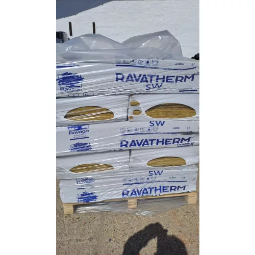 Ravatherm SW ETICS WF vakolható kozetgyapot 8cm 600x1200mm 2,88m2/csm 14csm/rk