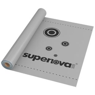 SUPERNOVA szőtt szürke tetőfólia 75g/m2 37,5m2/tek