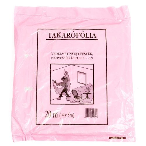 Takarófólia lepel (újrahasznosított Pe f.) 4x5m 25 db/cs